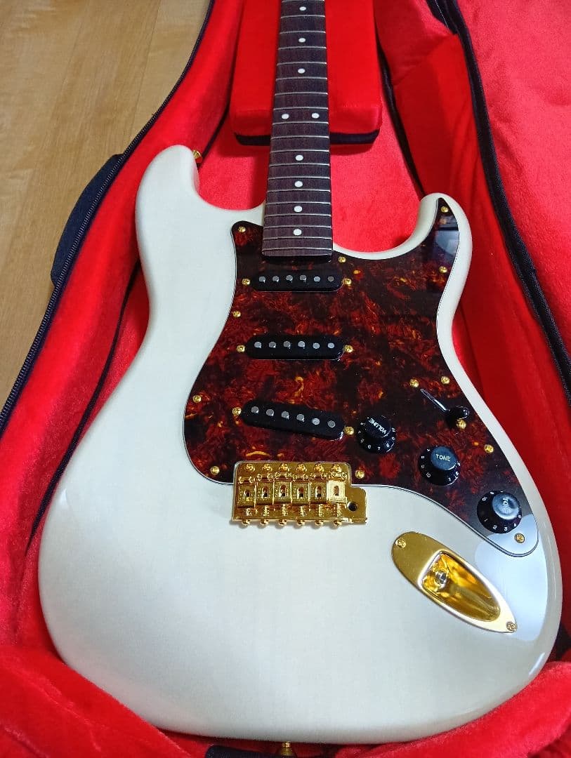 ギター AST-101G -See-Through White / STWR-