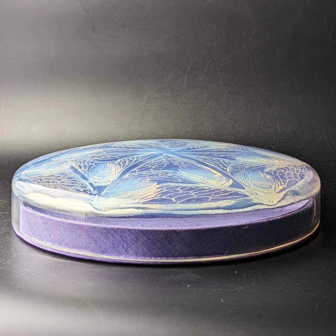 ラリックCigales 1921年セミ紋様26cm大蓋物 純正台座付 極希少 - メルカリ