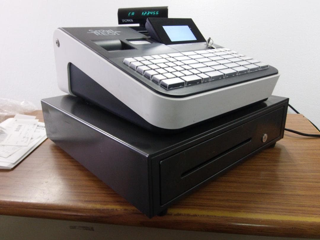 11/20TOWA SX-550Ⅱ スマートレジスター SDカード 軽減税率対応