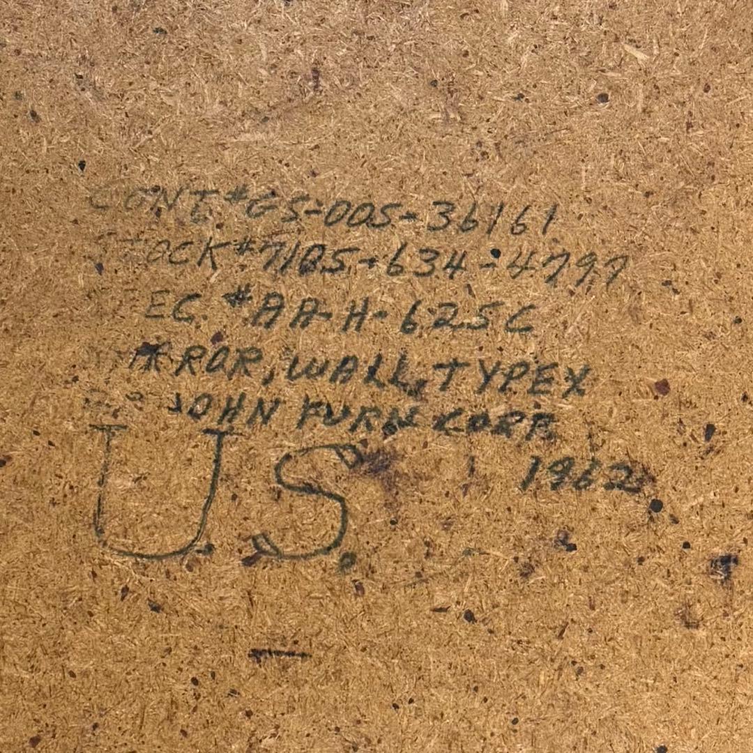 SNT1377 1960年代 US ARMY ヴィンテージ ウォールミラー - メルカリ