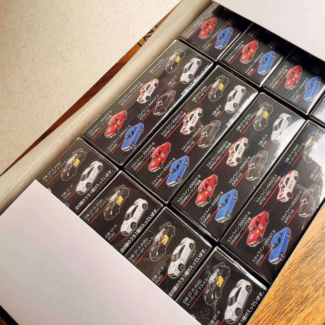 新品未開封　箱売り　トミカ NISSAN/Rの系譜 全6種セット計12個