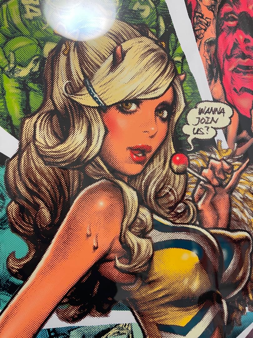 ロッキンジェリービーン デビルチアリーダー ポスター 公式フレーム