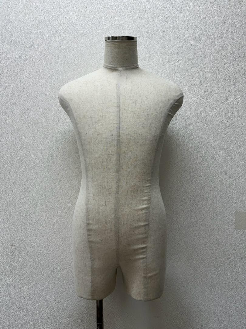 期間限定】マネキン 白 アイボリー トルソー メンズ ボディ 撮影