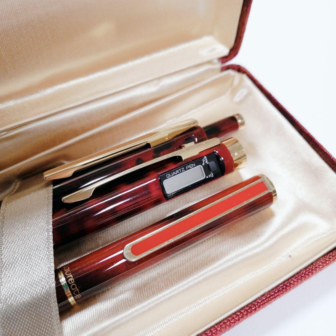 ○希少 廃盤 PILOT クォーツペン ローリート 昭和レトロ アンティーク