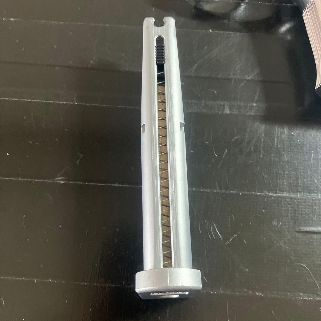 WAベレッタM92FSガスガンアイノックスパーフェクトバージョンABS樹脂美品