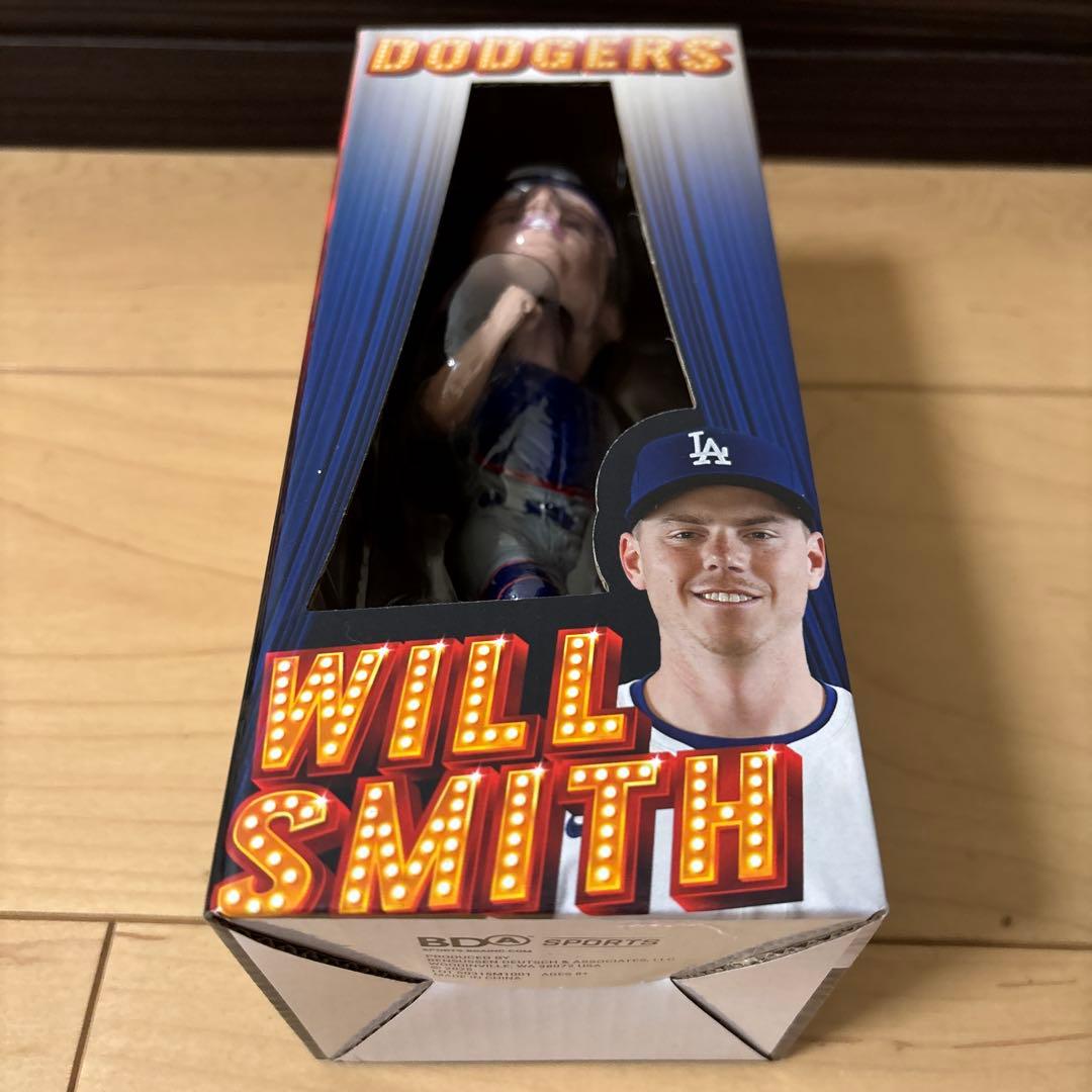 LA Dodgers ドジャース、ウィル・スミス ボブルヘッド【非売品、限定品