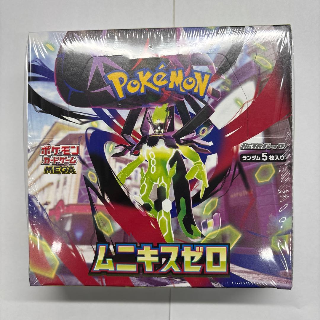 ポケモンカードゲーム ムニキスゼロ BOX新品未開封シュリンク付き