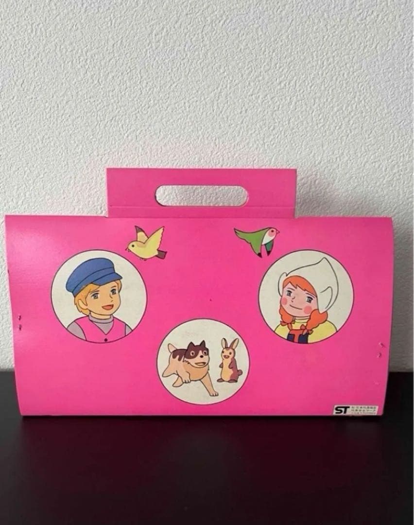 美品　未開封　タケミ製　フランダースの犬　ソフビ　フィギュア　セット 当時物