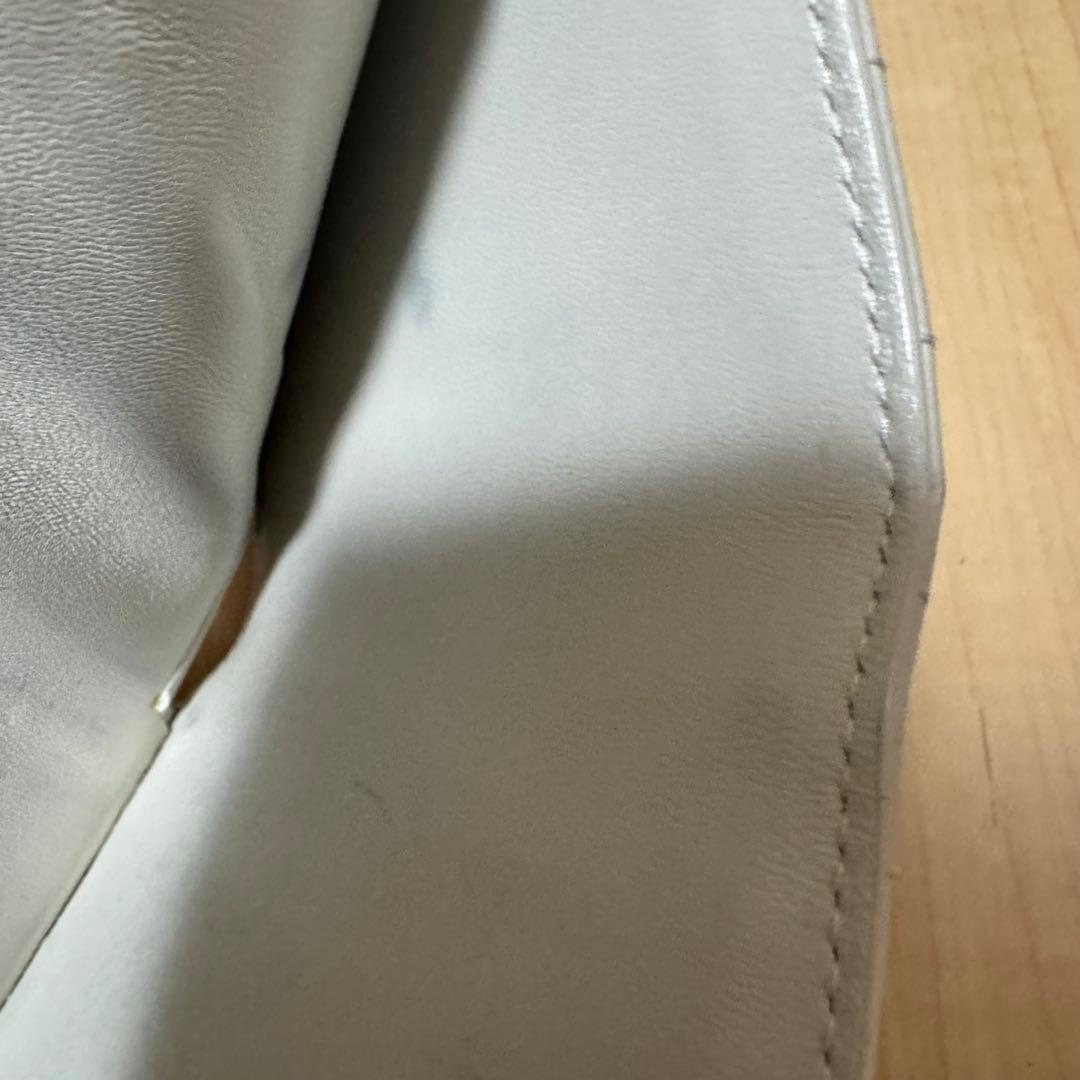 SAINT LAURENT 二つ折り財布 ホワイト