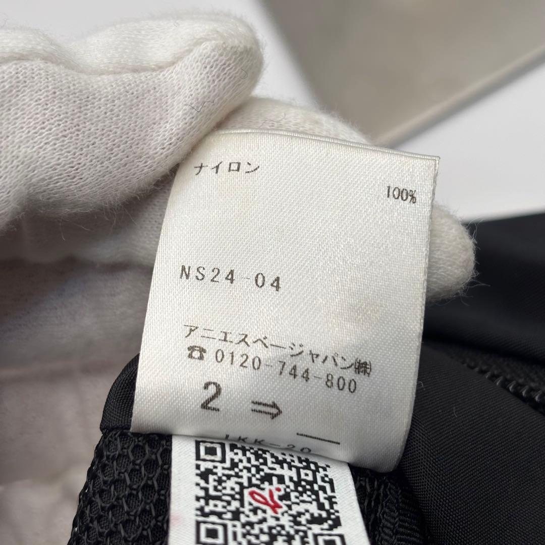 美品　agnes b.　アニエスベー　ショルダーバッグ　黒　NS24-09