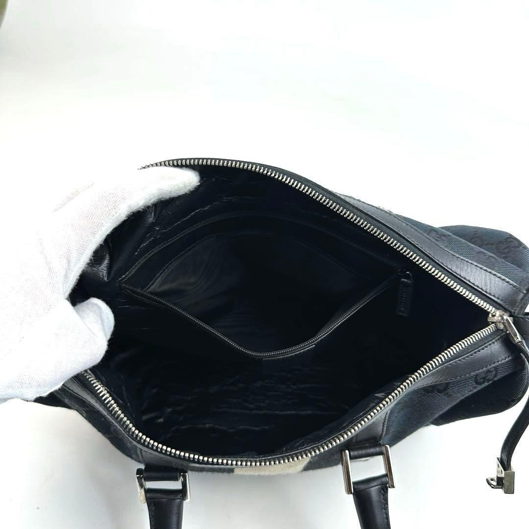 専用■グッチ ミニボストン シェリーライン パドロック GGキャンバス レザー