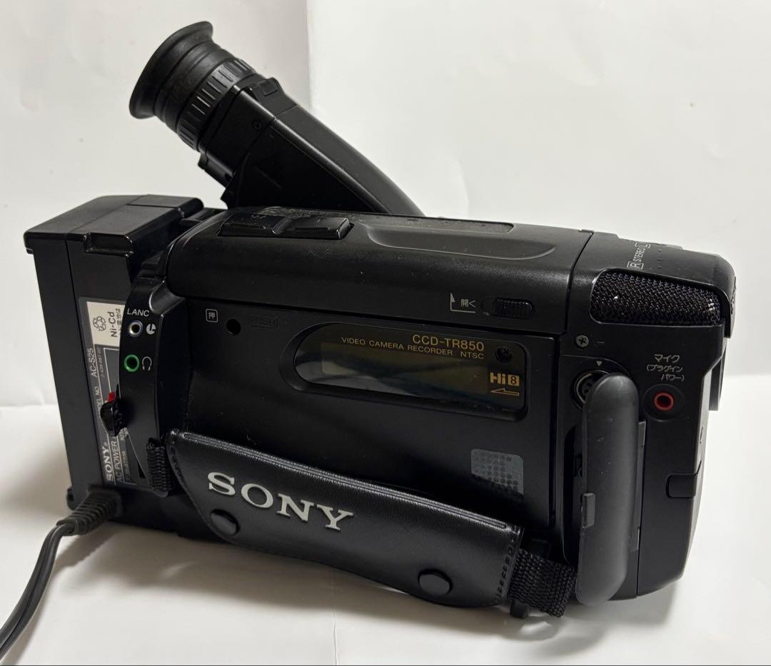 ビデオカメラ SONY Hi8 HANDYCAM CCD-TR850 SONY Hi8 HANDYCAM CCD-TR850 Dビデオカメラ 中古】SONY CCD-TR850