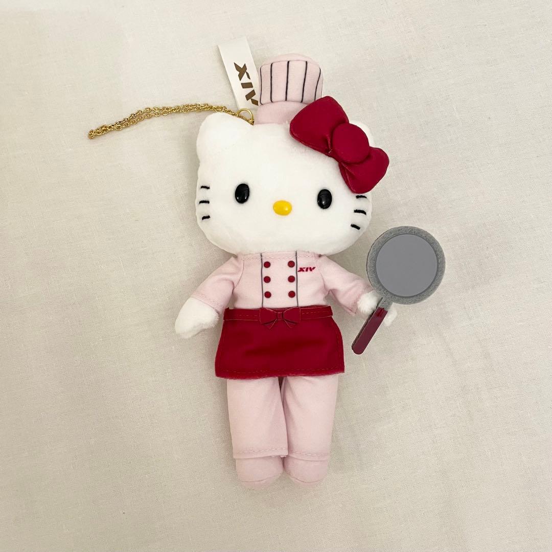 【非売品】ハローキティ キーホルダー マスコット 脚長 日焼け セット エクシブ