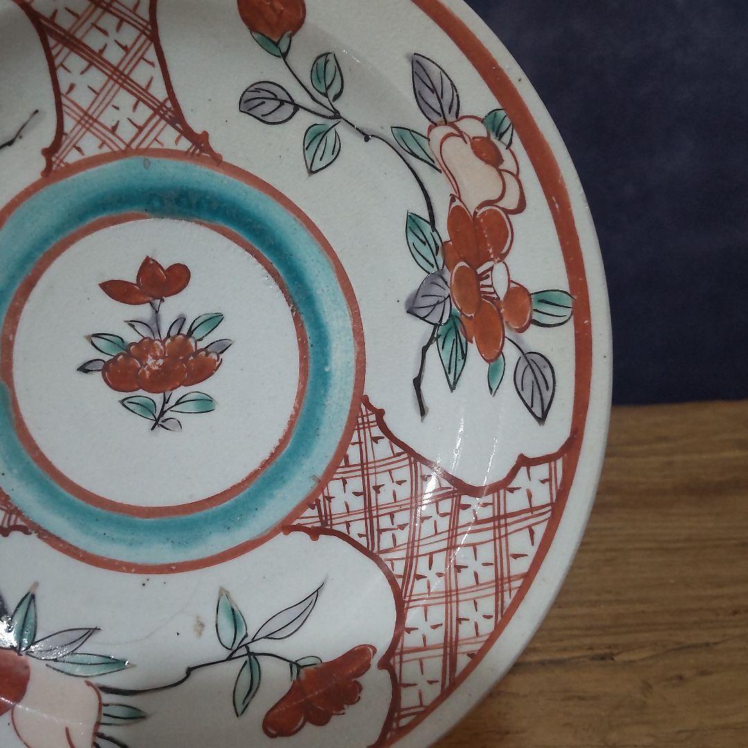 古伊万里、色絵、くらわんか、皿