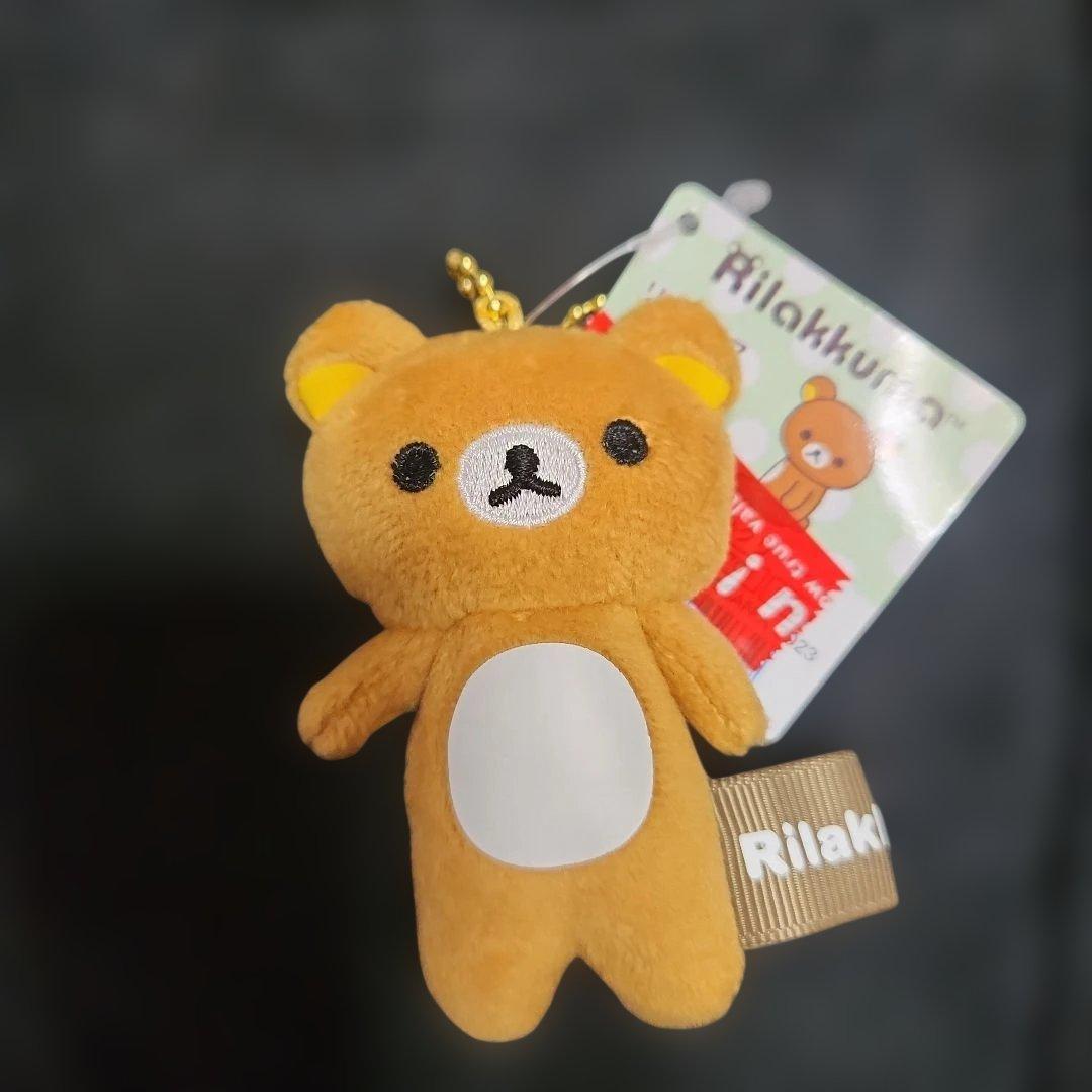 リラックマ ミニミニぬいぐるみクリーナー キーホルダー サンエックス