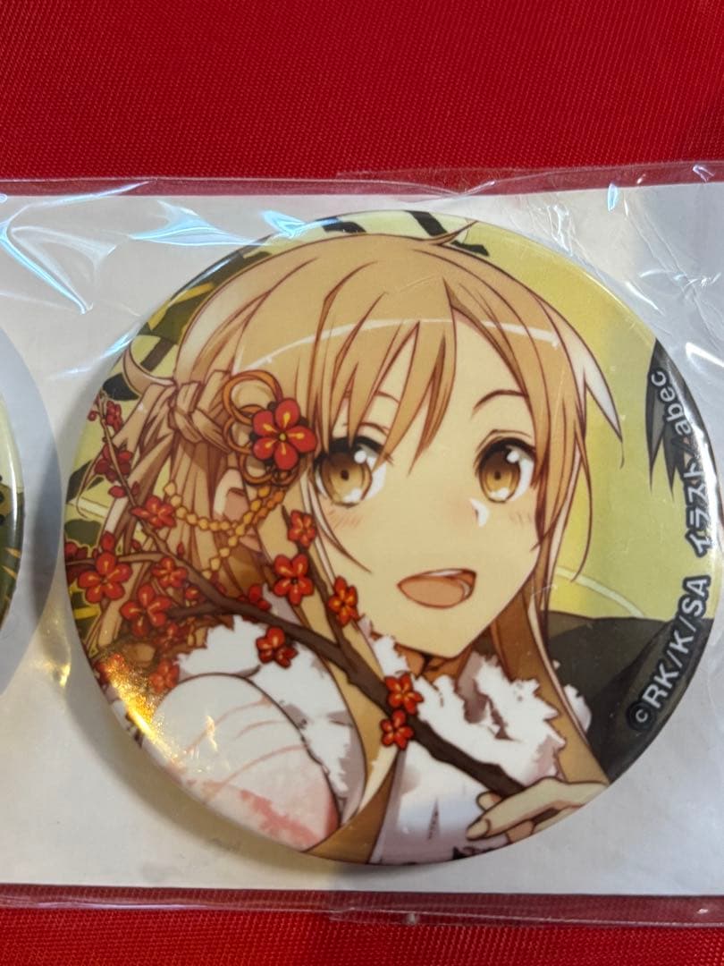 SAO ソードアート・オンライン C93限定 缶バッジ セット