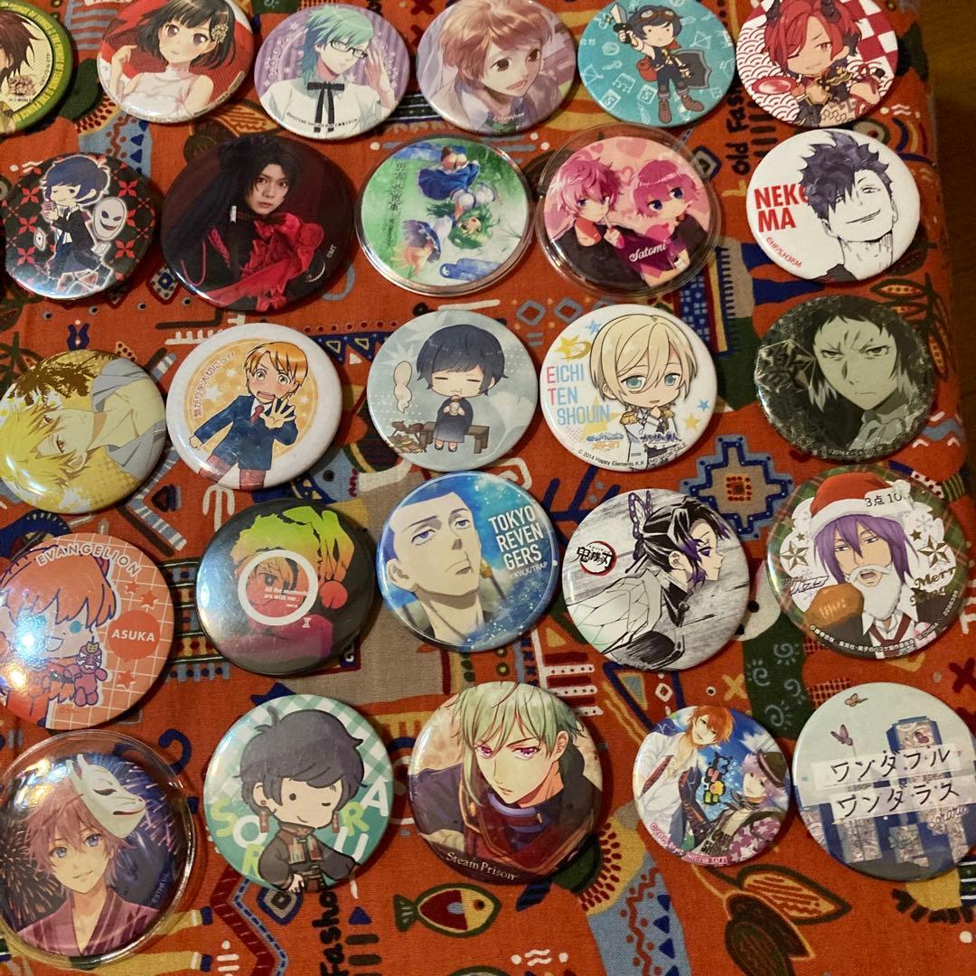 バラ売り可　アニメ　缶バッジ　48点セット