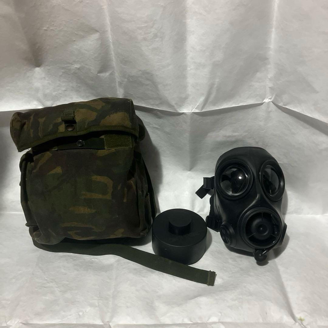 実物　AVON S10 ガスマスク 収納バッグ、吸収缶付 S10 Gas Mask | eBay