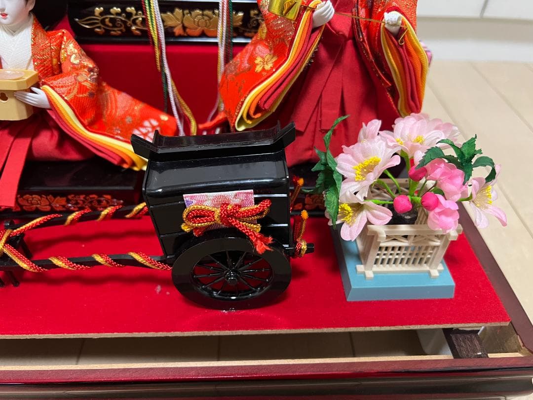 【美品】雛人形　ひな人形　お雛様　吉徳　五人揃