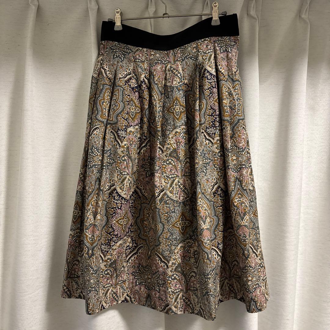 MARGARET HOWELL liberty print スカート