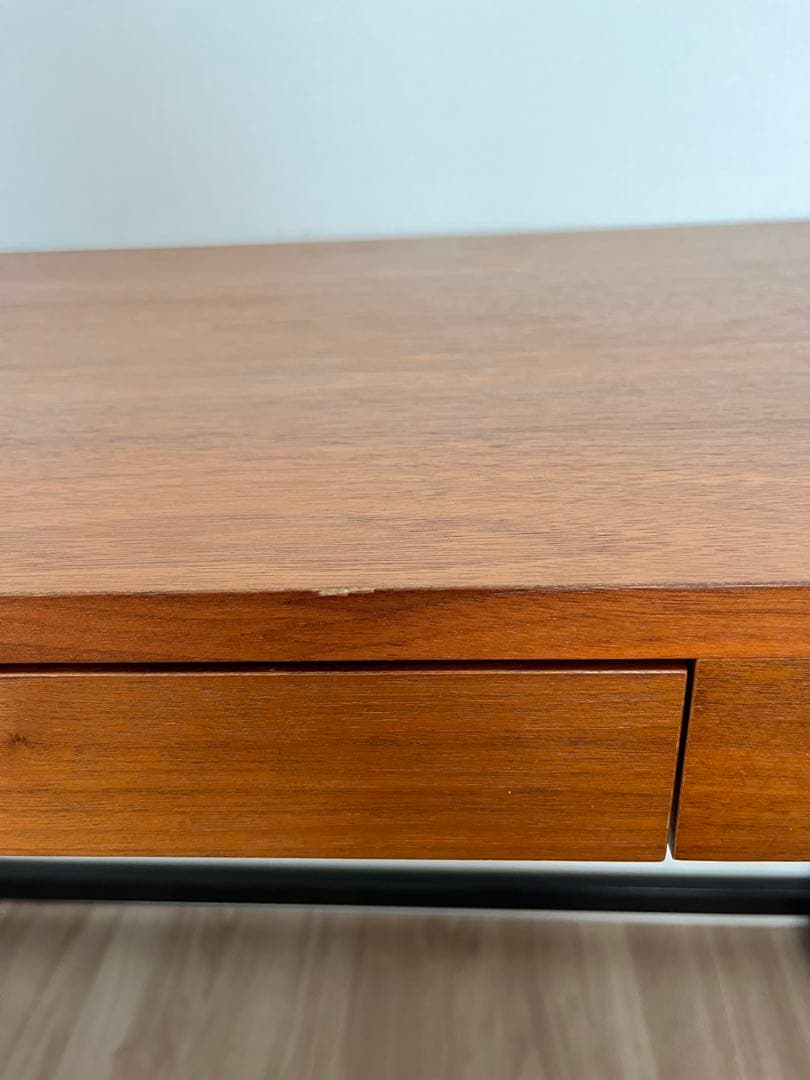 木製×スチール脚 ワークデスク・PCデスク