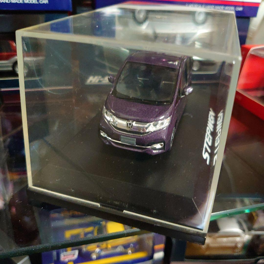 1/43 RPステップワゴン　スパーダ　カラーサンプル　ディーラー特注　パープル