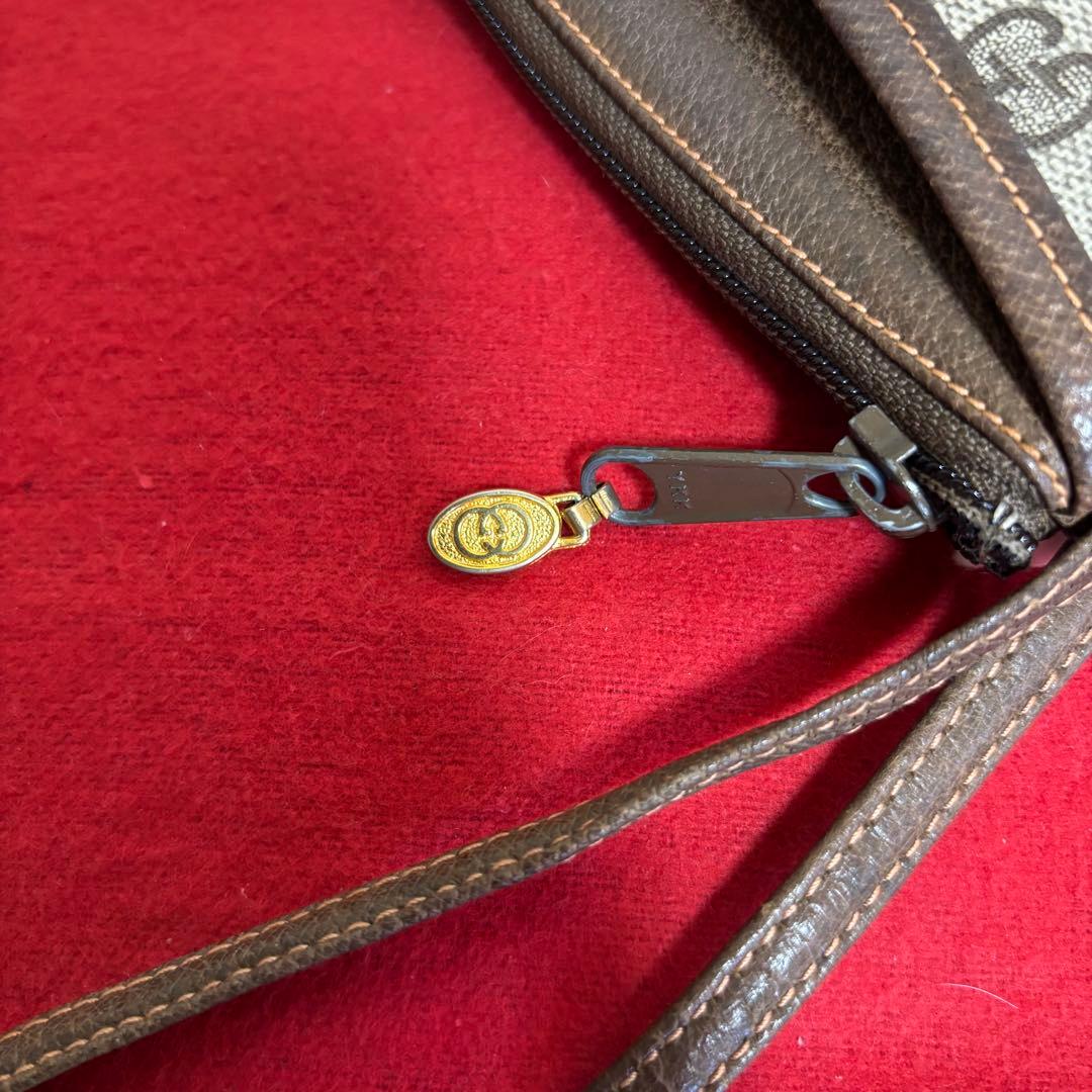 極　美品　付属品あり　GUCCI オールド　グッチ　ミニ　ショルダー　バッグ