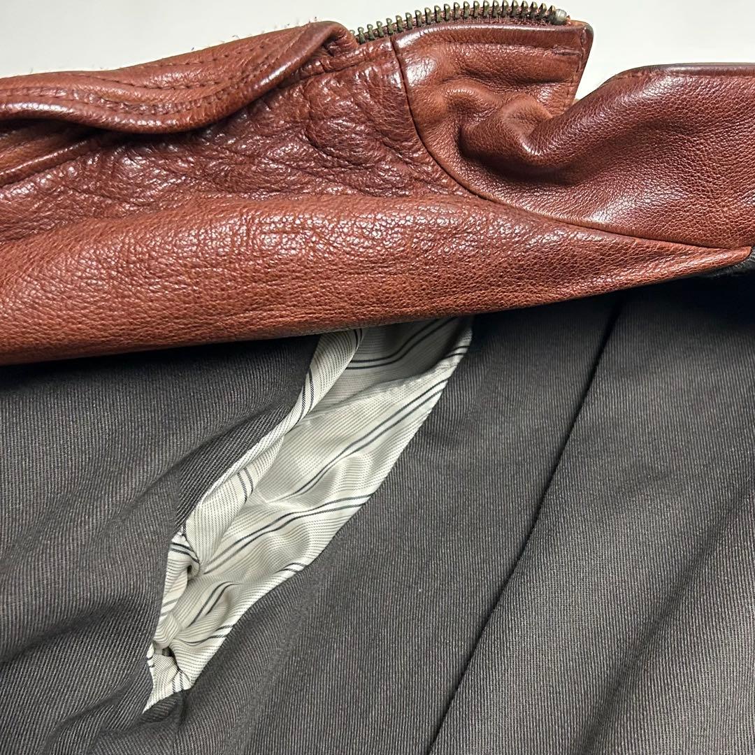 00s【美品】バナナリパブリック/レザージャケット/ライダース/OLD GAP