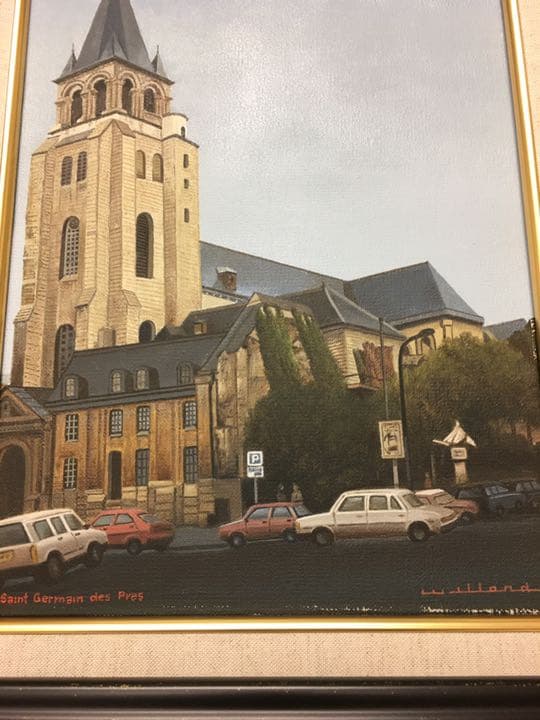 油彩　油絵　直筆(肉筆) 美しい作品