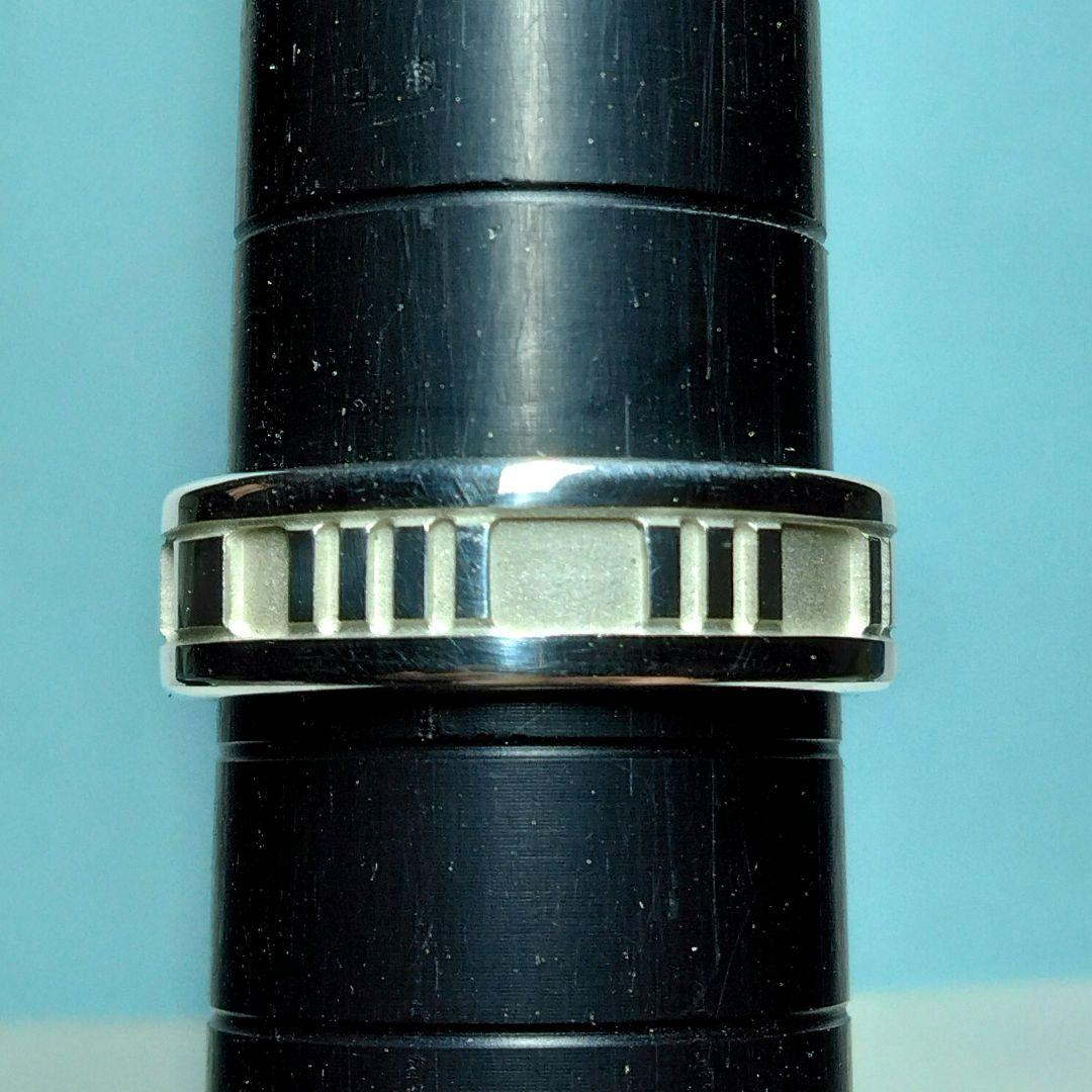 ティファニーアトラスリング 16.5号　新品仕上げ。ほぼ無傷未使用に近い