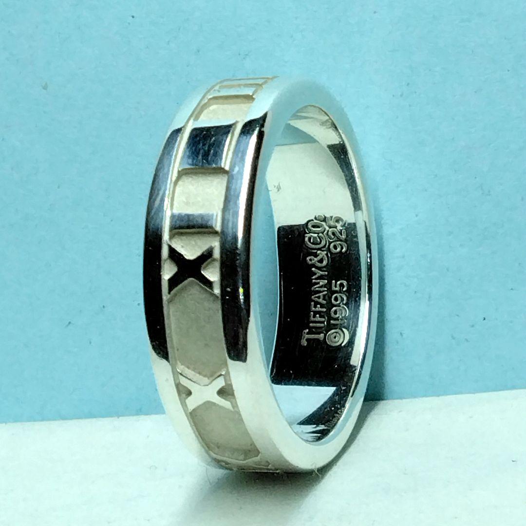 ティファニーアトラスリング 16.5号　新品仕上げ。ほぼ無傷未使用に近い
