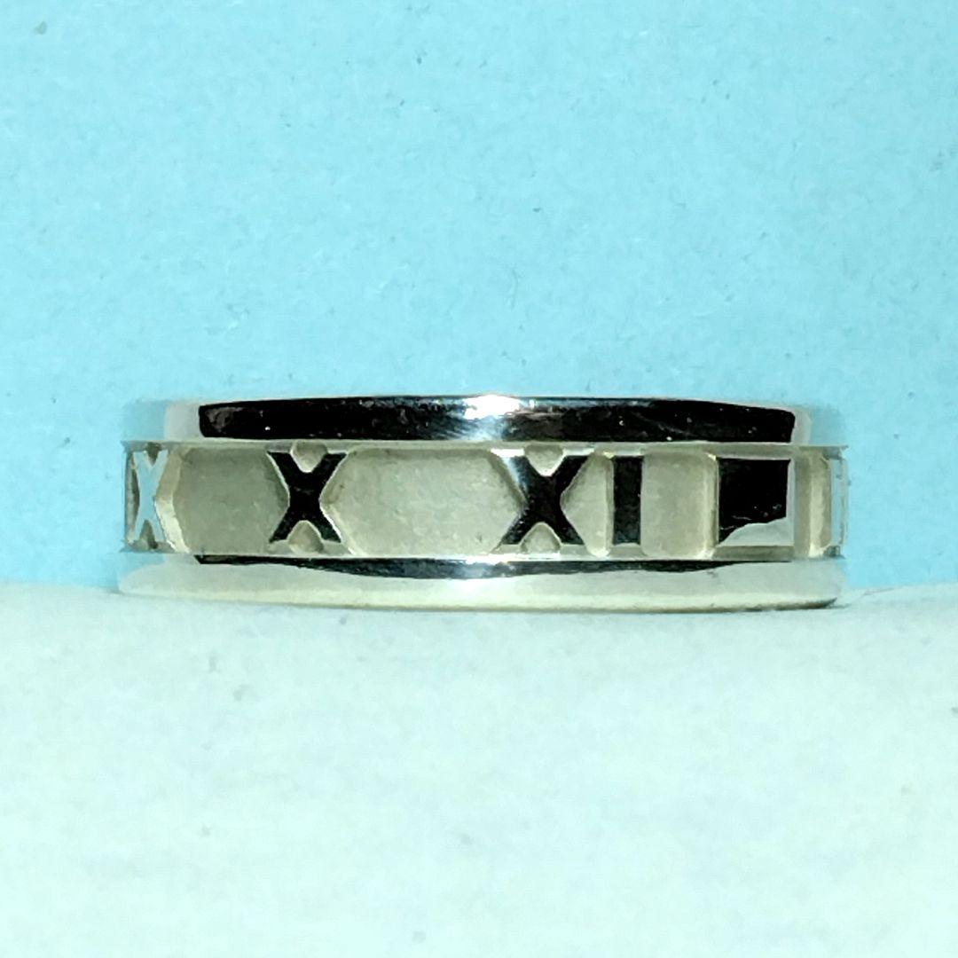 ティファニーアトラスリング 16.5号　新品仕上げ。ほぼ無傷未使用に近い