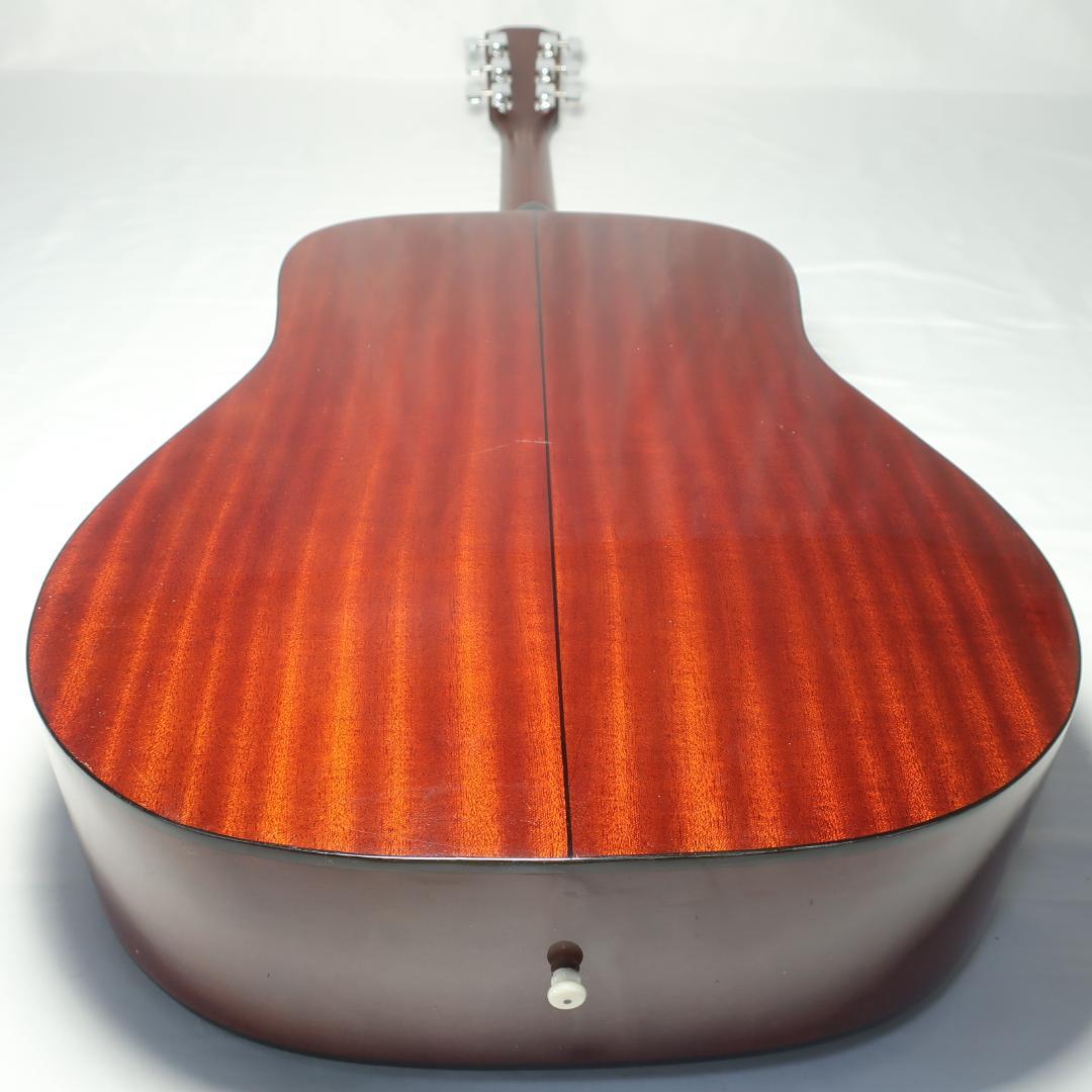 弦交換美品 Morris M-205 アコースティックギター タバコサンバースト