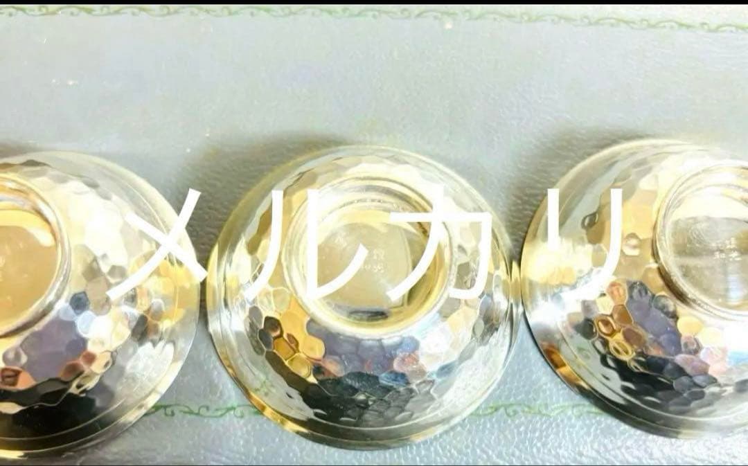 銀座和光 WAKO 純銀 sterlingsilver 猪口 杯 箱有　茶托