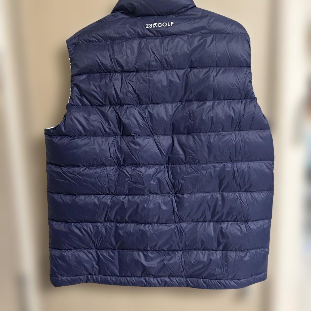 美品❤️ダウンベスト 23区ゴルフ メンズ ネイビー L - メルカリ