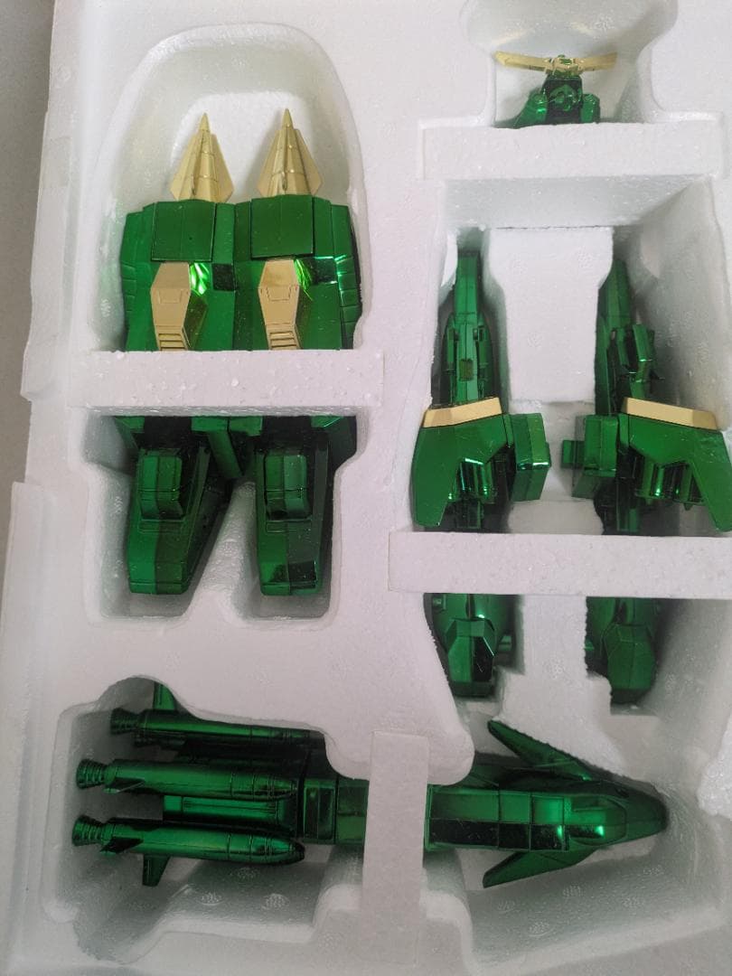 【未使用】DXガオファイガー ファイナルフュージョンBOX メタリックグリーン