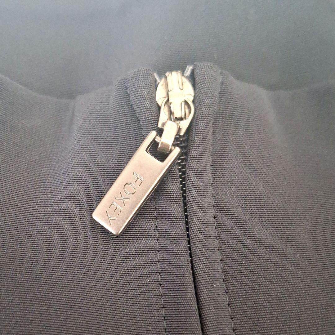 フォクシーニューヨーク スカート タキシードスカート 濃紺 ネイビー 38