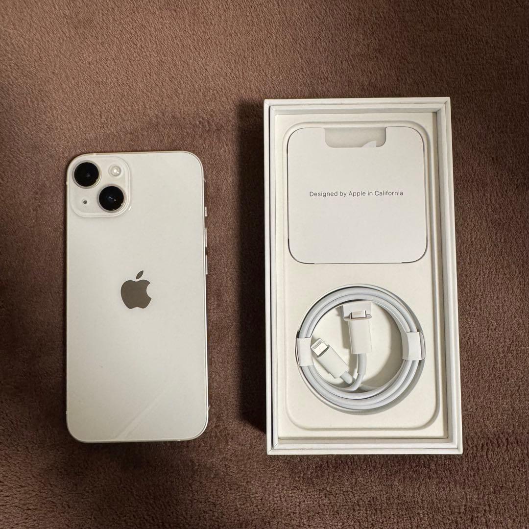 今月限定 iPhone 14 スターライト 本体 256GB 付属品完備