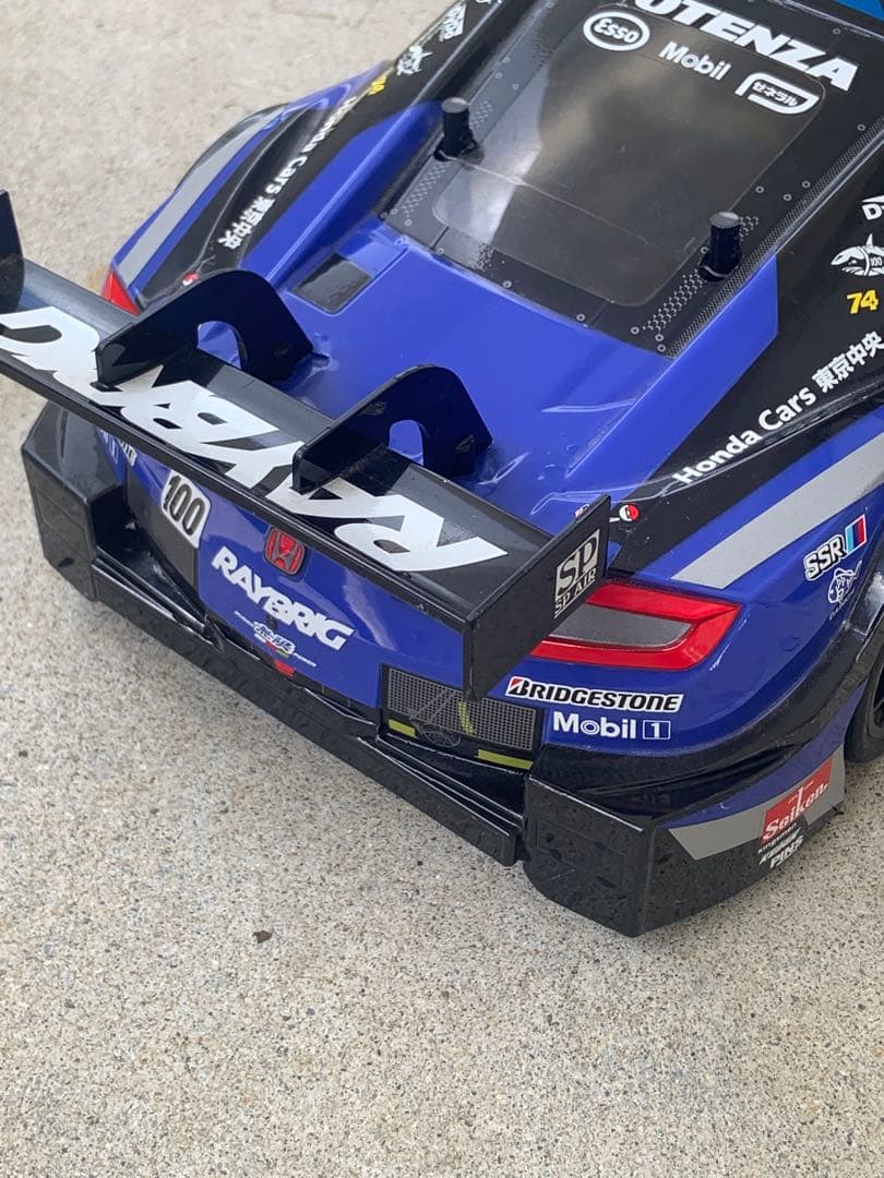 タミヤ 1/10 電動RCカーシリーズ No.599 RAYBRIG NSX