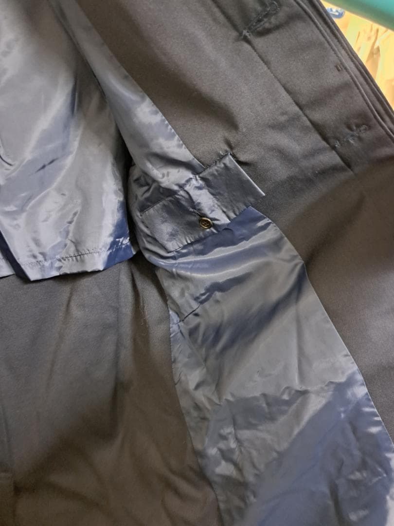 南海電鉄・旧制服時代の正規支給品 駅係員／車掌用の冬季ロングコート