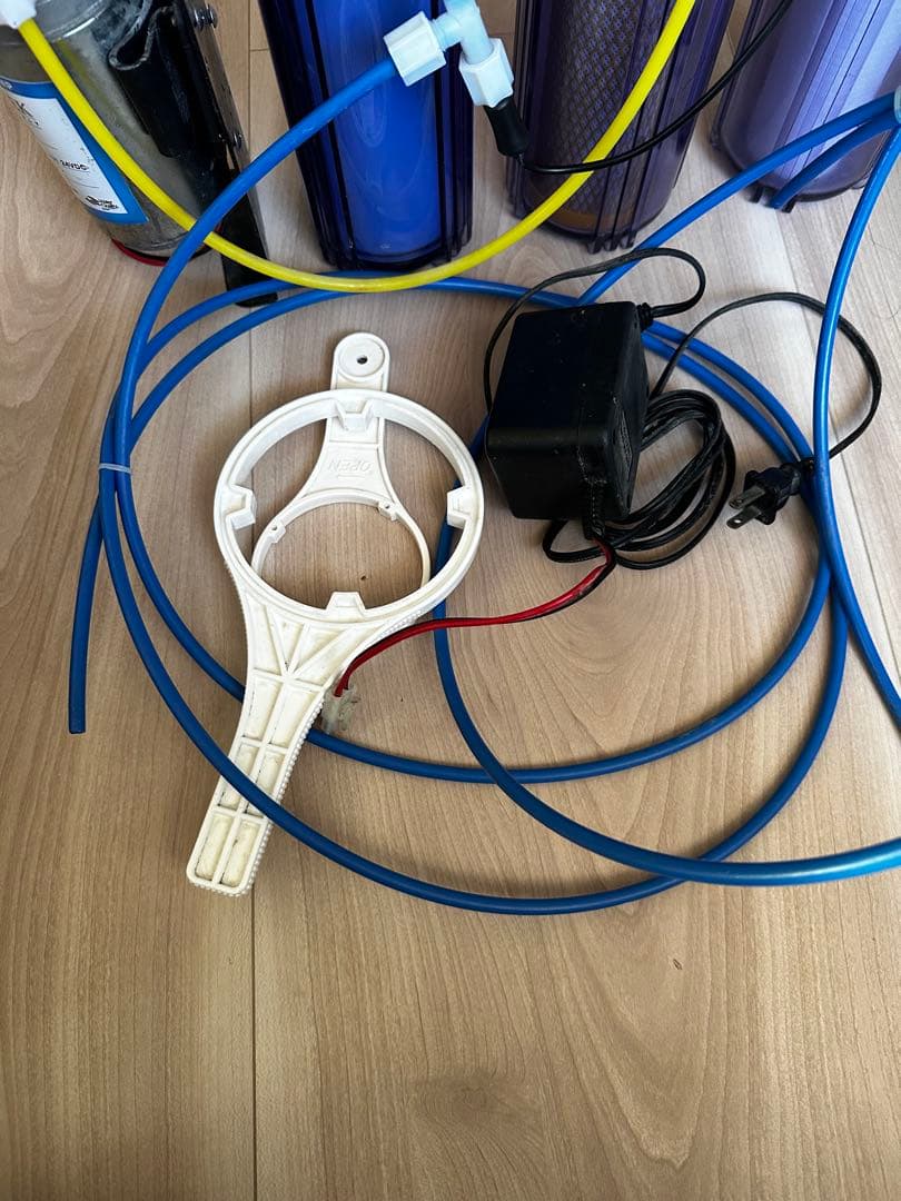 クロノスレイン（説明書あり、加圧ポンプ、交換フィルター1本付き