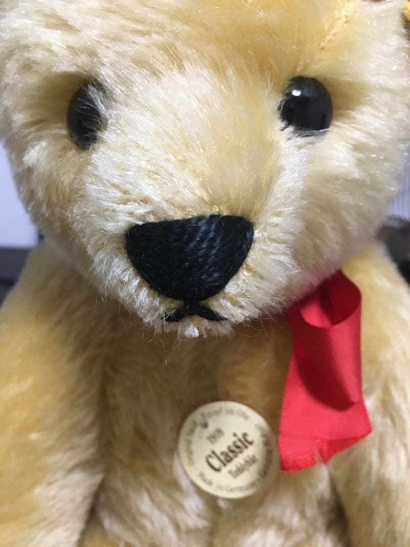 Steiff Teddy 1909 ドイツ製　ぬいぐるみ 内蔵鳴き声 シュタイフ