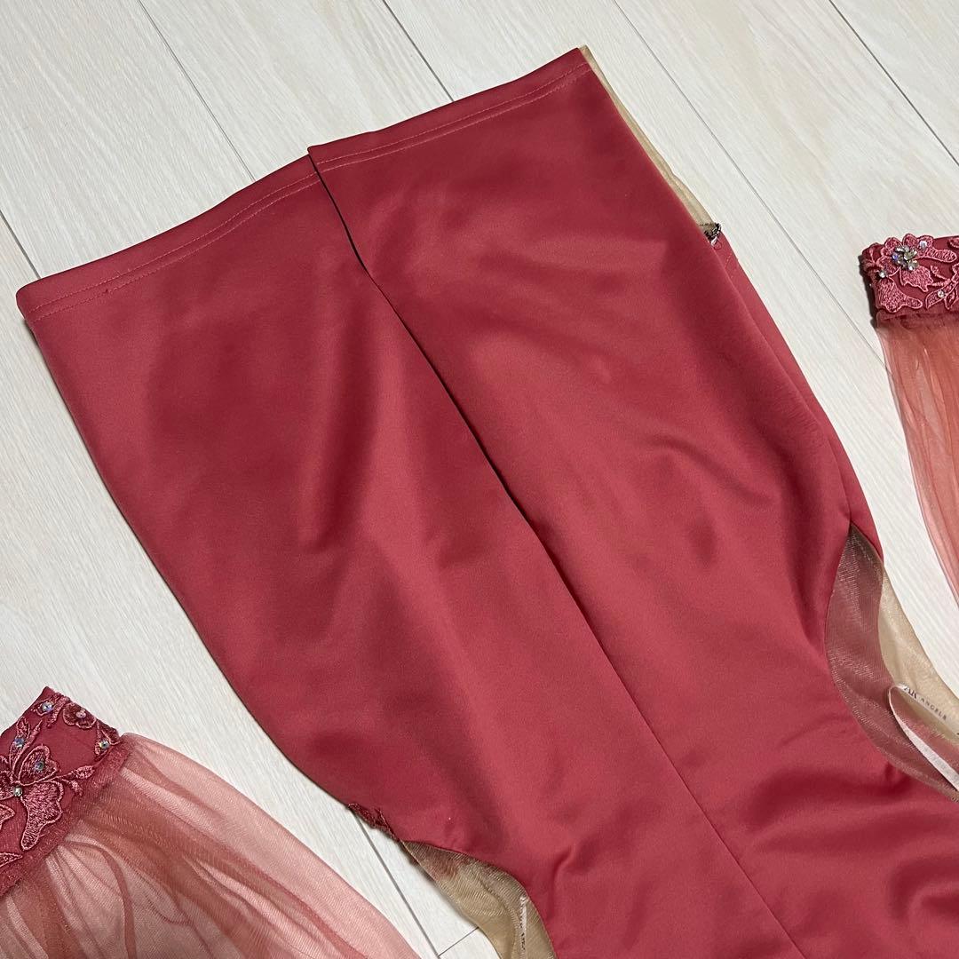 エンジェルアール　Lサイズ　angelr キャバドレス　袖あり　袖付き　長袖