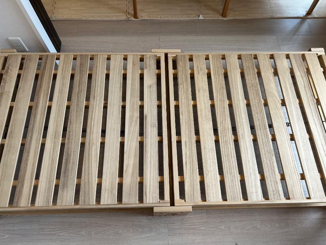 桐らくね　折り畳みベッド　フレーム 桐らくねプレミアム24｜【公式】桐らくね｜桐建材株式会社