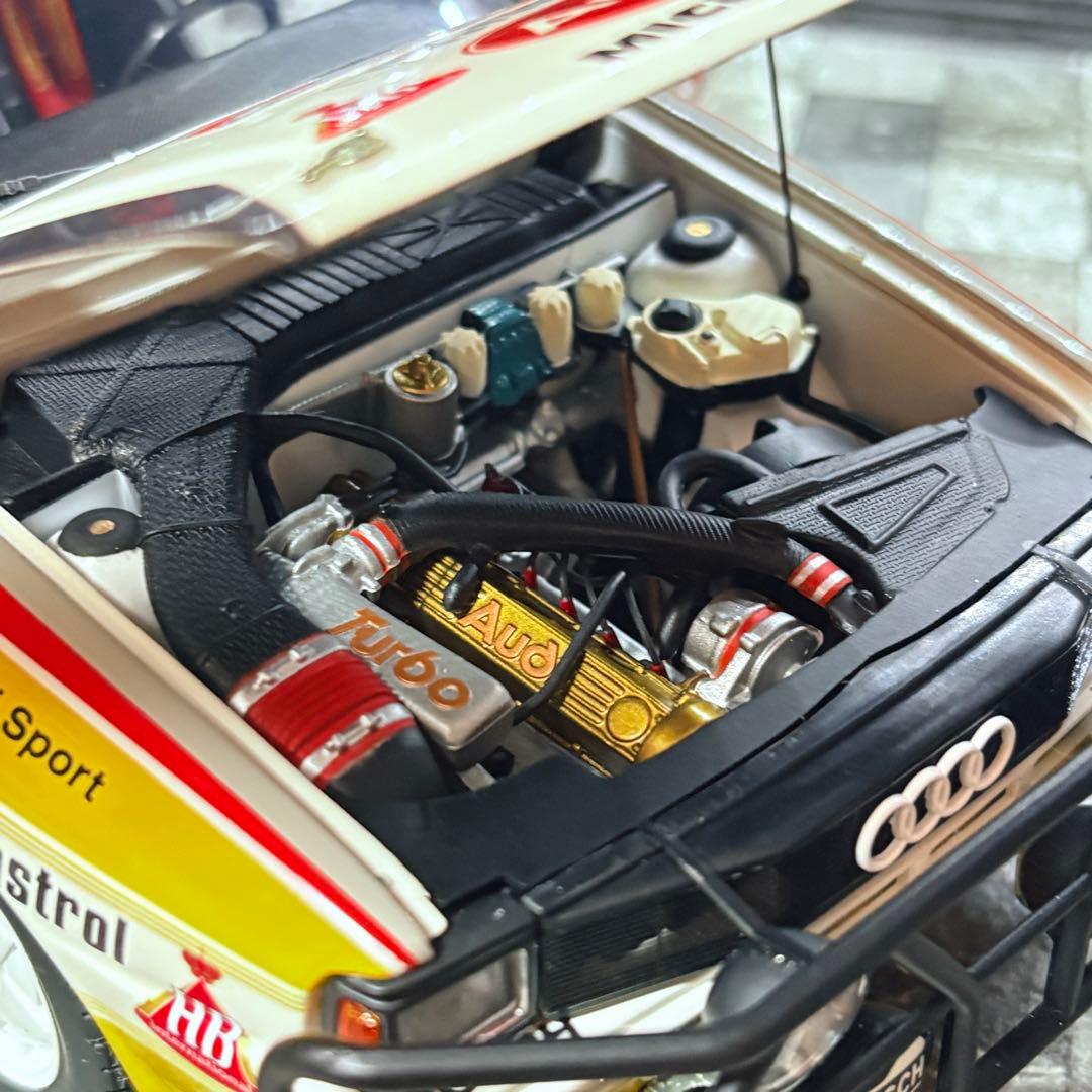 デカール加工品 1/18 AUTOart アウディ クワトロ A2 グループB