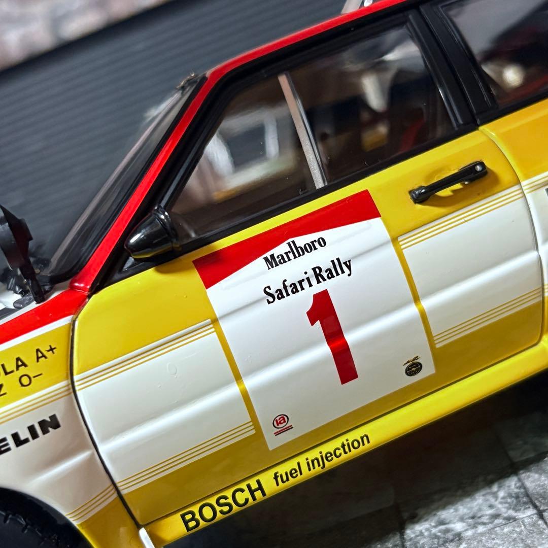 デカール加工品 1/18 AUTOart アウディ クワトロ A2 グループB