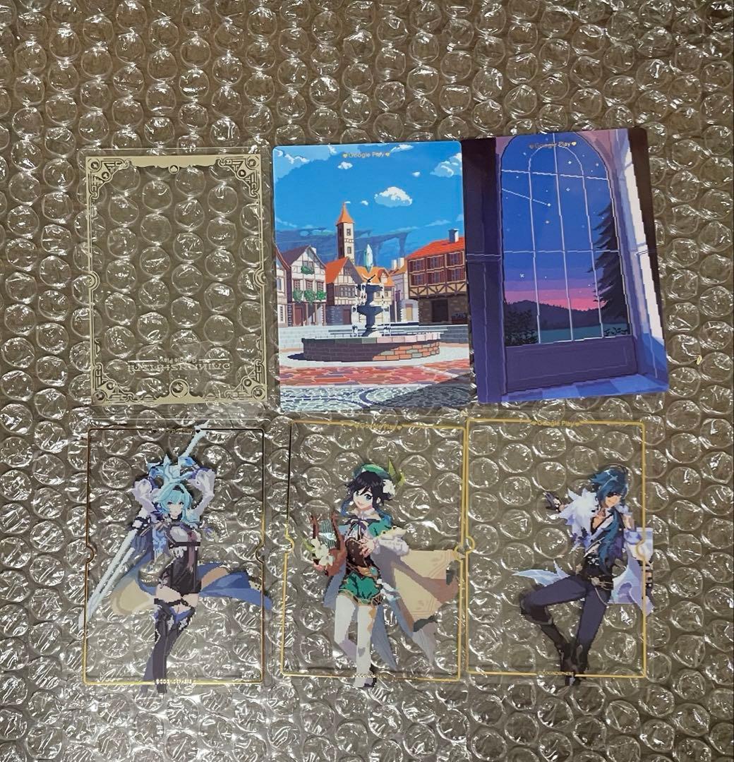 原神 オリジナルカードパック Google Play 大感謝祭 - カード・フォト