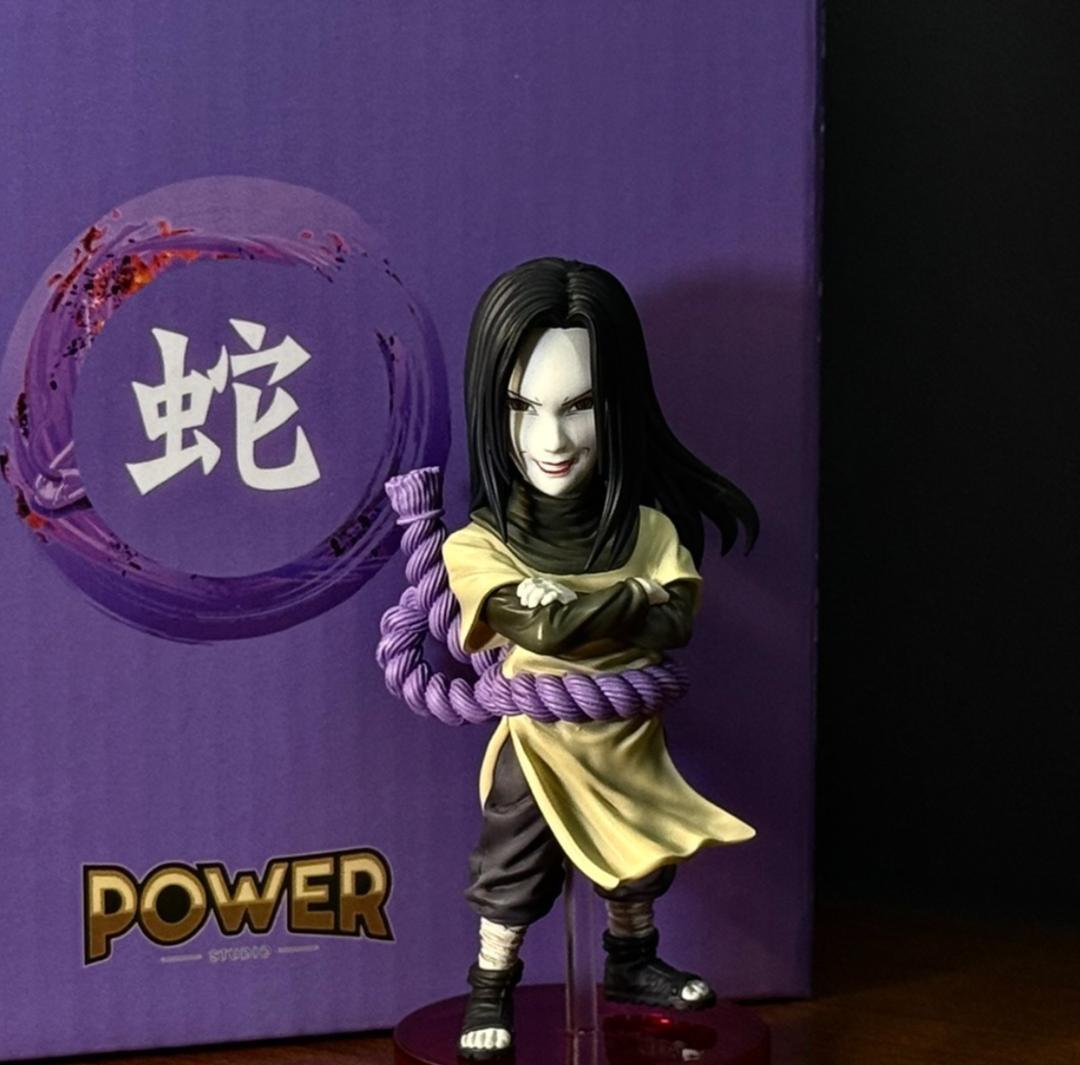 NARUTO -ナルト- 大蛇丸 双頭彫 樹脂 GK フィギュア ヘビを含む