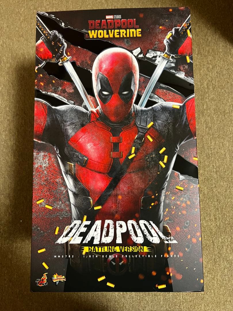 ホットトイズ MMS782 デッドプール ＆ウルヴァリン バトル版　1/6 Amazon.co.jp: ムービー・マスターピース デッドプール&ウルヴァリン