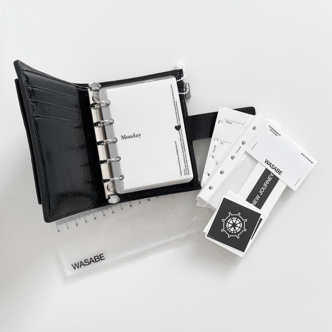 早い者勝ち 韓国限定 ウォレットダイアリー 貯金 貯蓄 バインダー 財布